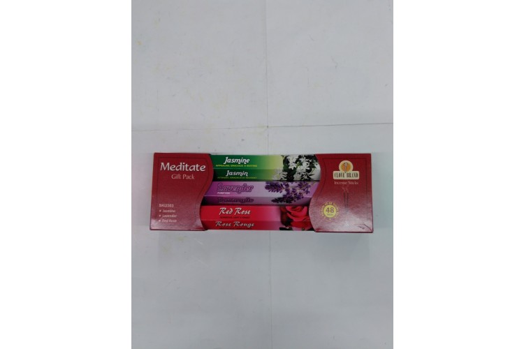 Clove Brand Meditate Incense Sticks Gift Pack