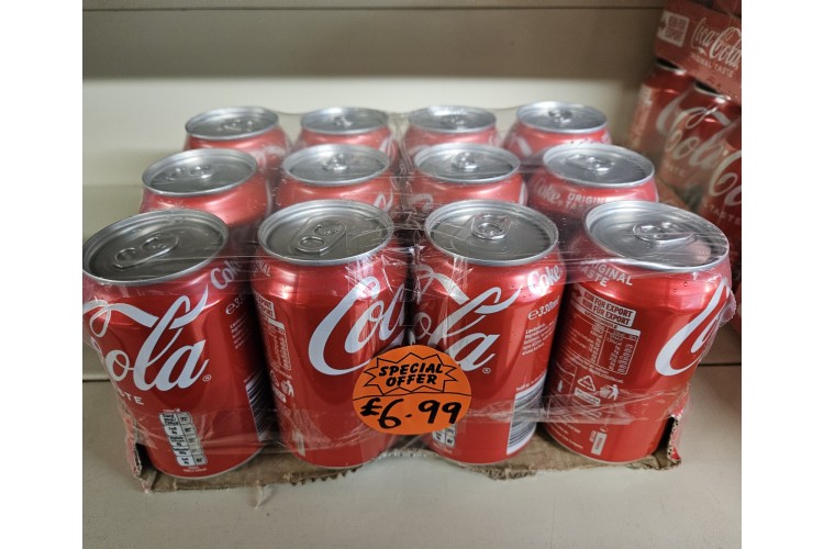 Coca Cola original 12pk 330ml