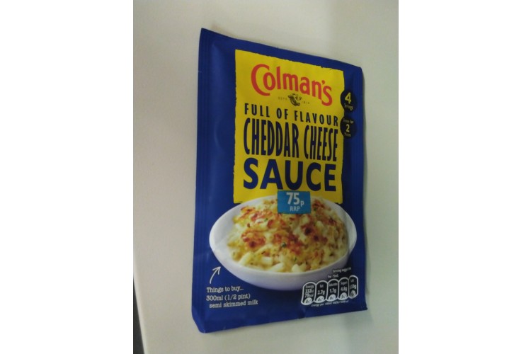 Colman's Cheddar Cheese Sauce 40g