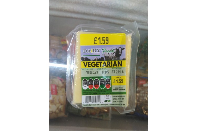 Dairy Fresh Vegetarian 145g