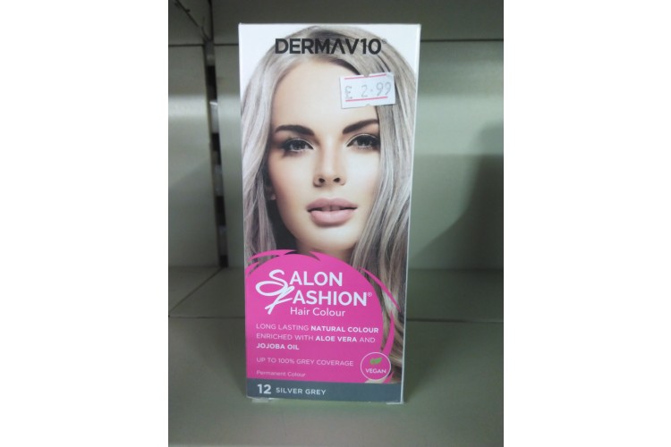 Derma V10 Salon Fashion 12 Silver Grey 