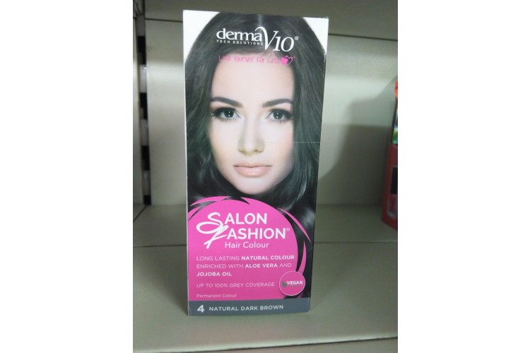 Derma V10 salon Fashion 4 Natural Dark Brown  