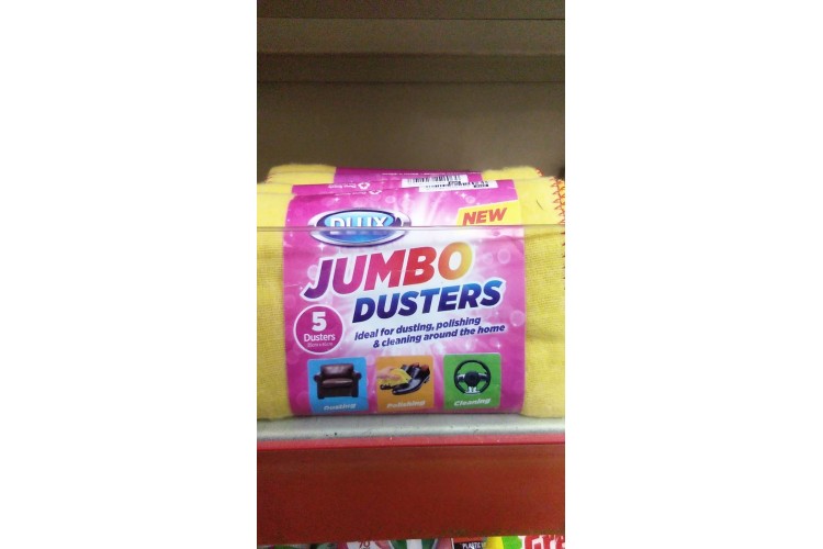 Dlux Jumbo Dusters 5 Pcs