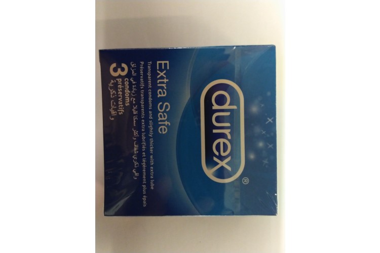 Durex Extra Safe 3 Pack Condoms