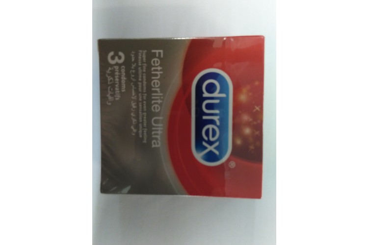 Durex Fetherlite Ultra 3 Pack Condoms