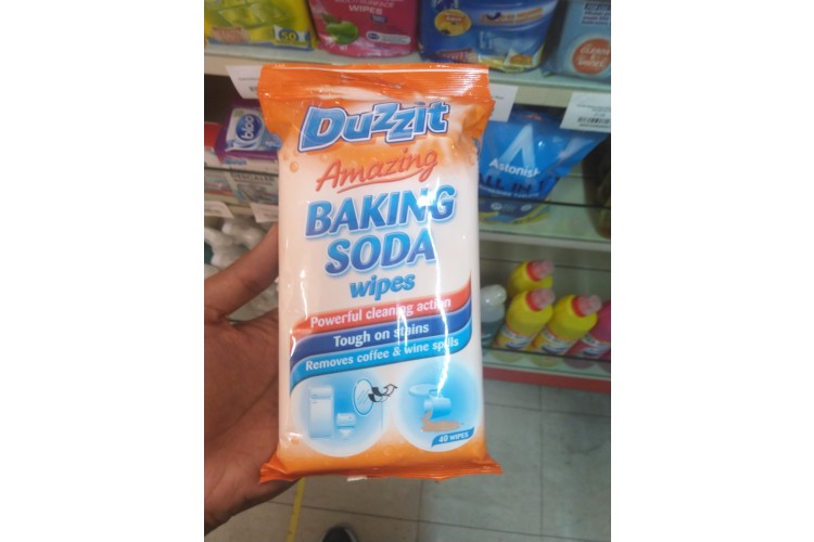 Duzzit Baking Soda 40 Wipes