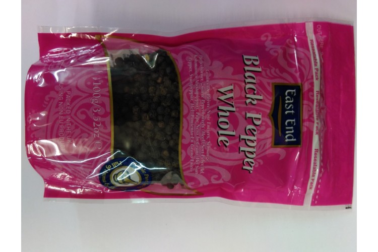 East End Black Pepper Whole 100g