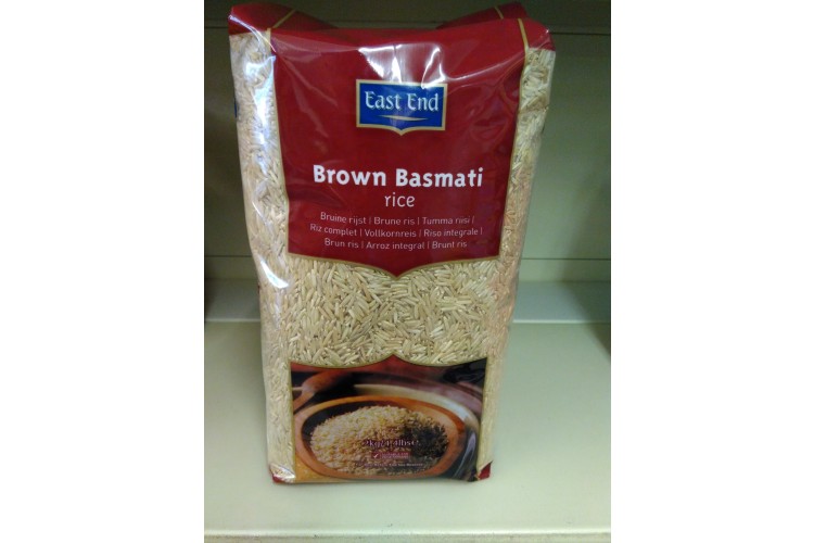 East End Brown Basmati Rice 2kg