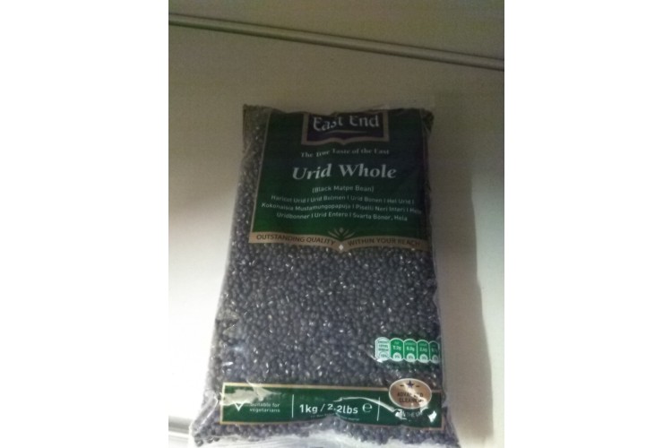 East End Urid Whole (Black Matpe Bean) 1kg