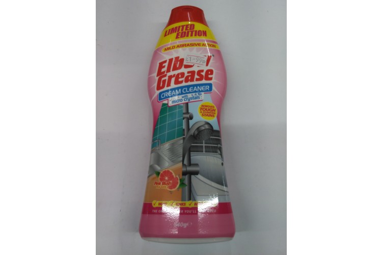 Elbow Grease CREAM CLEANER with micro crystals 540g Pink Blush