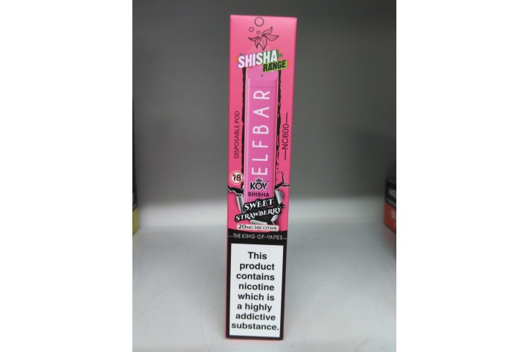 Elf Bar KOV Shisha Sweet Strawberry 20mg Nicotine 600