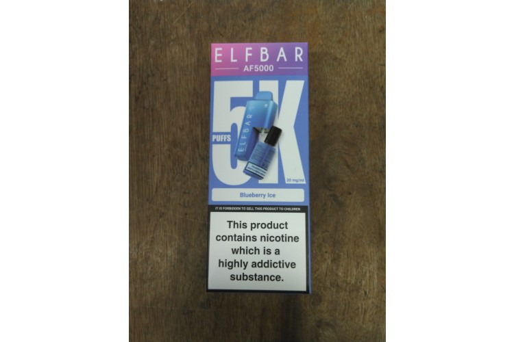 Elfbar AF5000 Blueberry Ice 20 mg/ml