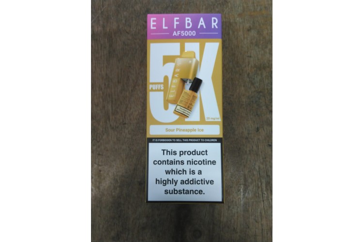 Elfbar AF5000 Sour Pineapple Ice 20 mg/ml