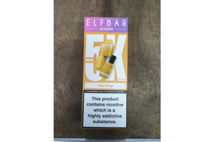 Elfbar AF5000 cherry ice  T 20 mg/ml