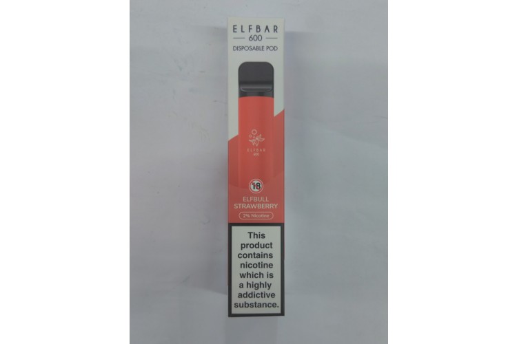 ELFBAR Elf Bull Strawberry 600 puffs