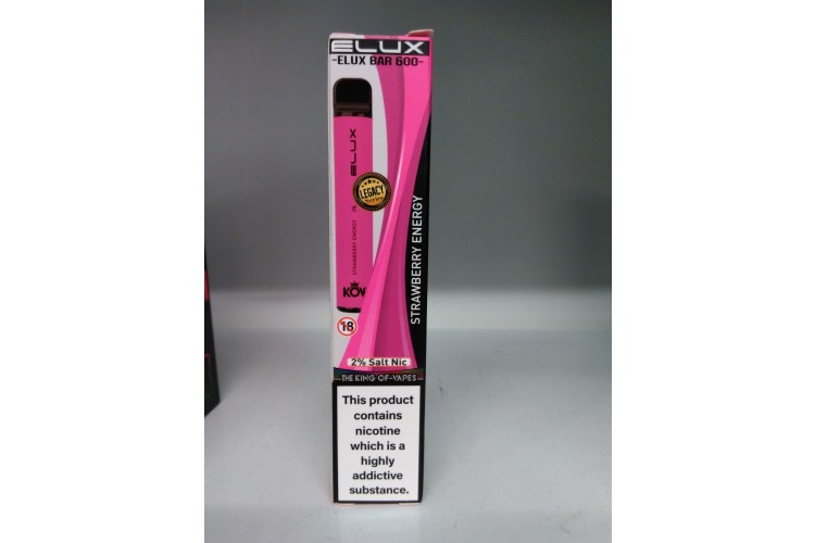 Elux Bar Strawberry Energy 600 Puffs