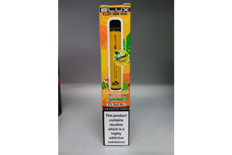 Elux Bar Sweet Pineapple Peach Lemonade 600 Puffs