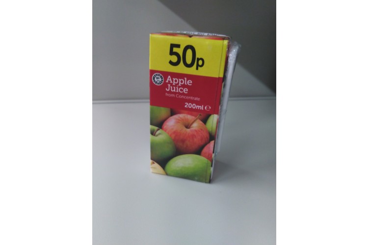 Euro Shopper Apple Juice 200ml 