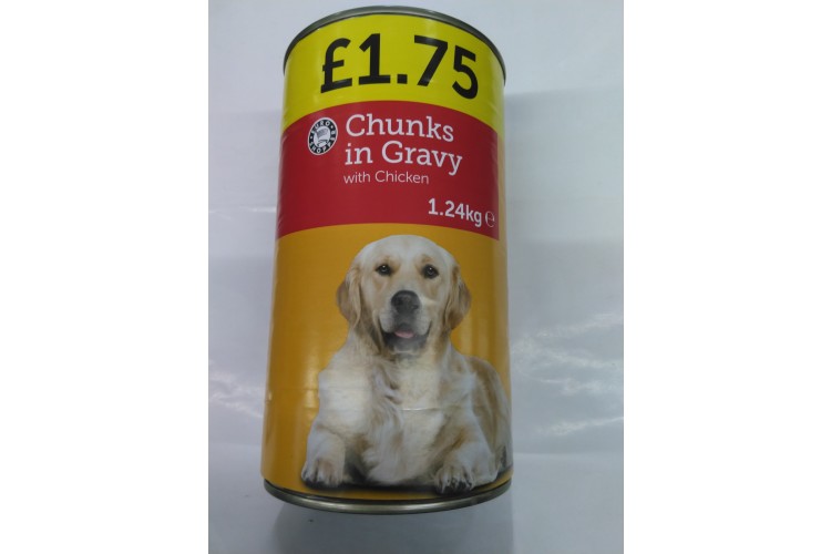 Euro Shopper Chunks In Gravy With Chicken 1.24kg