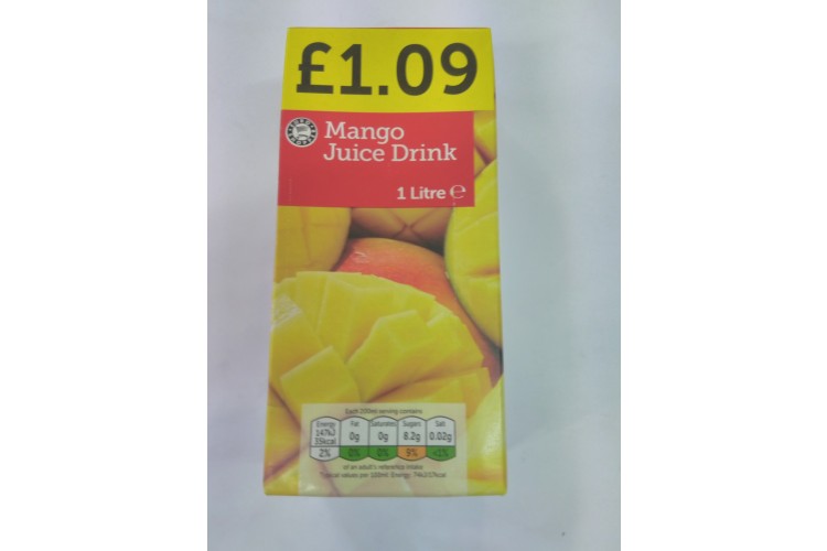 Euro Shopper Mango Juice Drink 1L