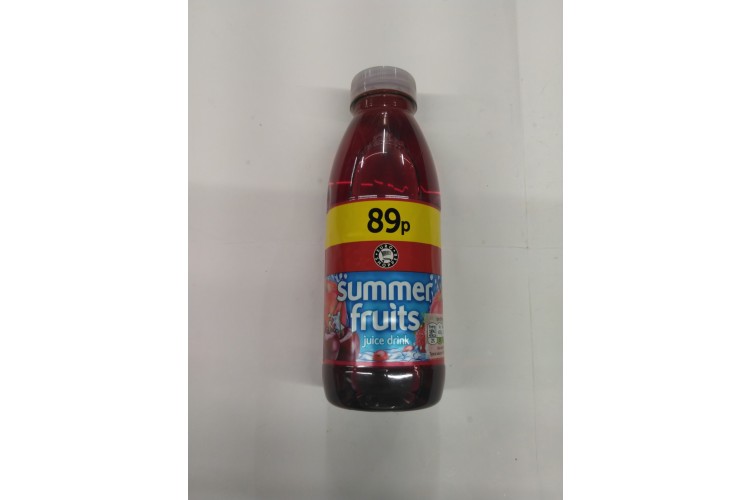 Euro Shopper Summer Fruits Juice Drink 500ml 