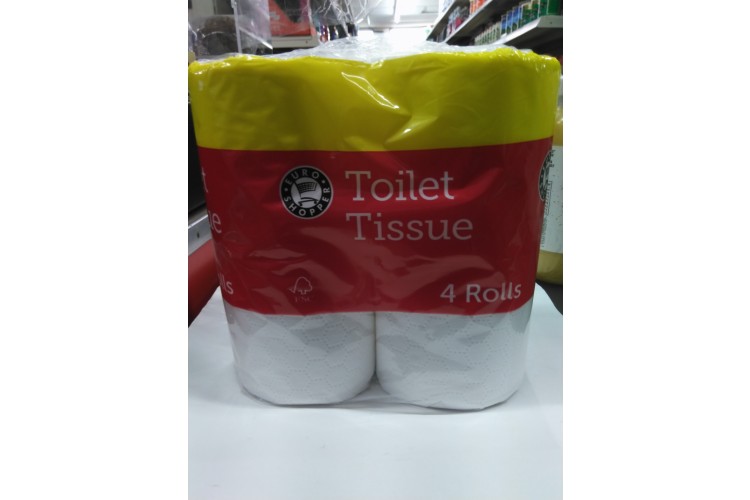 Euro Shopper Toilet Tissues 4 Rolls