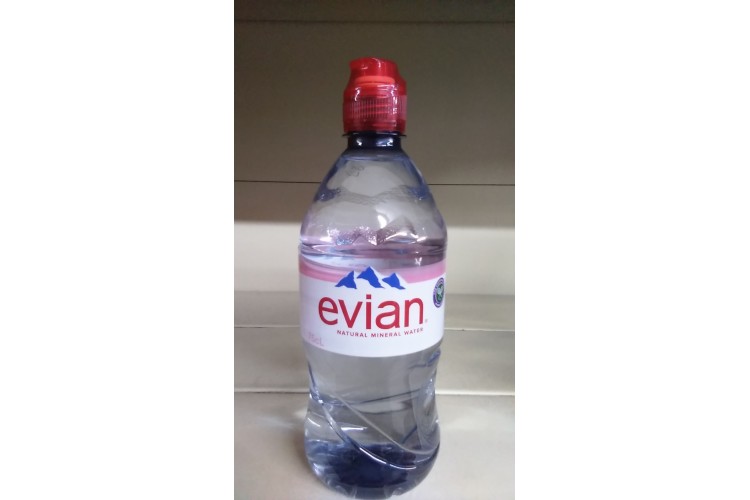  Evian Mineral Water 750ml