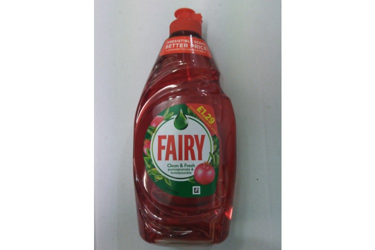  FAIRY Clean & Fresh Pomegranate & Honeysuckle 433ml