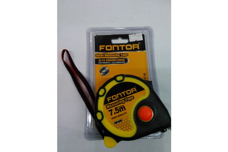 Fontor Steel Measuring tape 7.5M