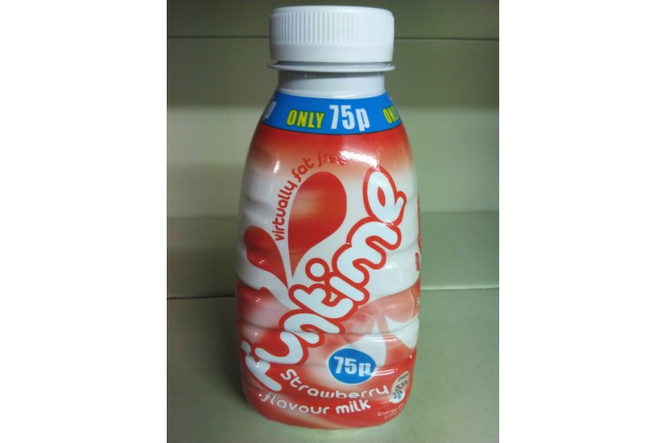 Funtime Strawberry Flavour Milk 500ml