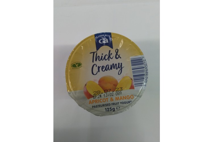 GA Thick & Creamy Apricot & Mango 125 g