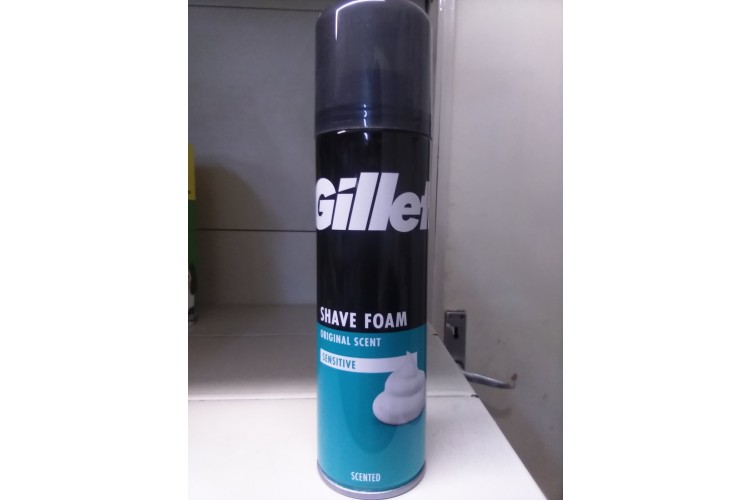 Gillette Shave Foam Sensitive 200ml