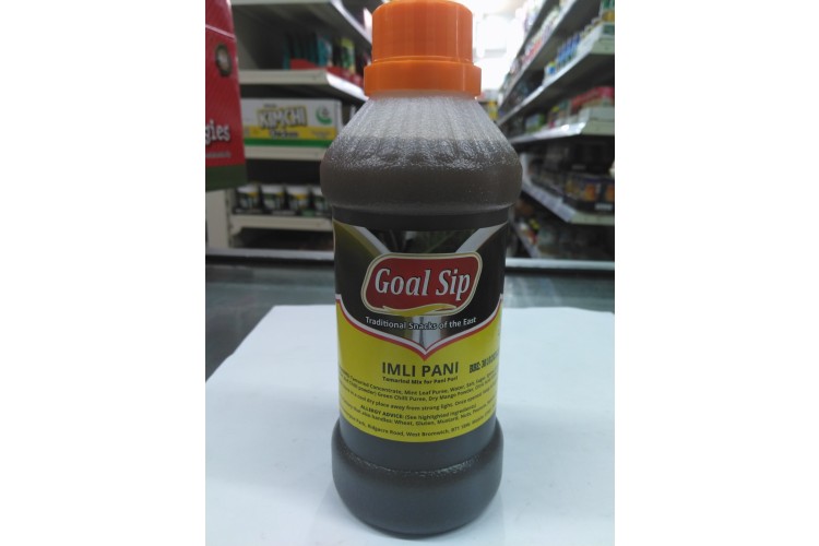 Goal Sip Traditional Snacks Of The East Imli Pani Tamarind Mix For Pani Puri 500ml