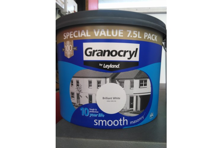 Granocryl 7.5 Litre Masonry Brilliant White