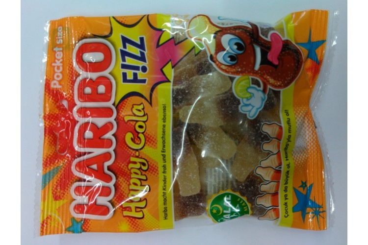 Haribo Happy-Cola Fizz 100g Halal