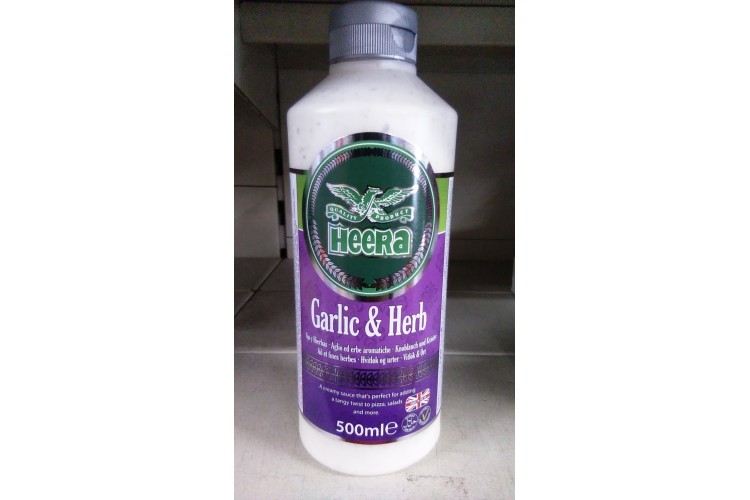 Heera Garlic & Herb Sauce 500ml