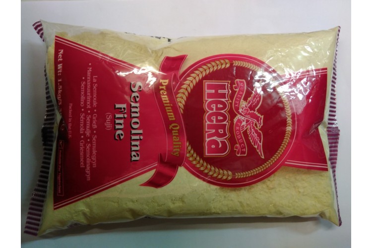  Heera Semoline Fine (Suji) 1.5KG 