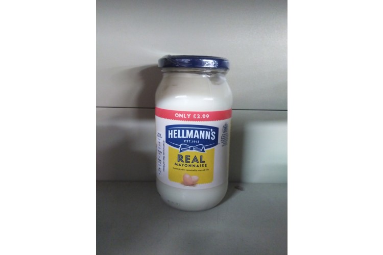 Hellmanns Real Mayonnaise 400g