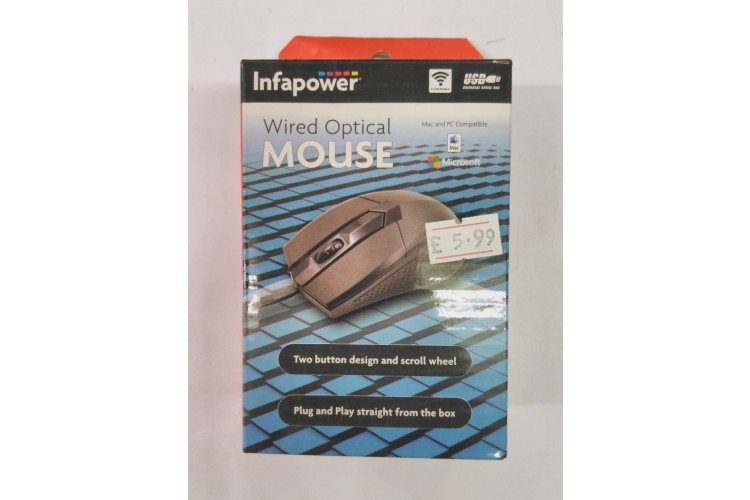 Infapower Wired Optical Mouse 