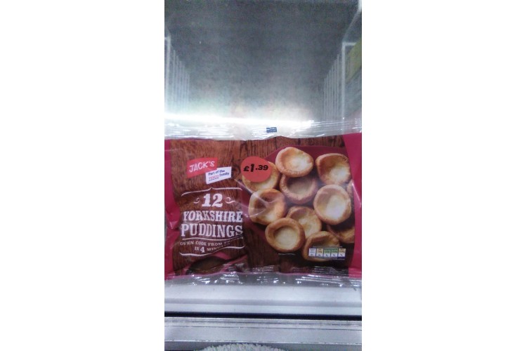 Jack's 12 Yorkshire Puddings 185g