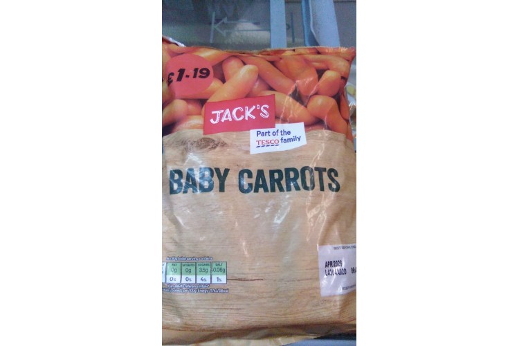 Jack's Baby Carrots 500g