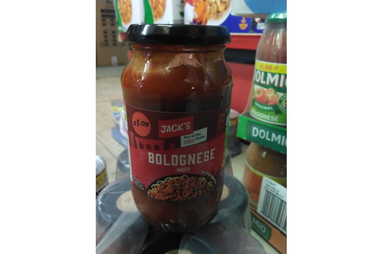 Jack's Bolognese Sauce 440g