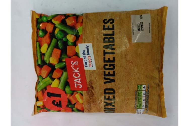 Jack's Mixed Vegetables 500g