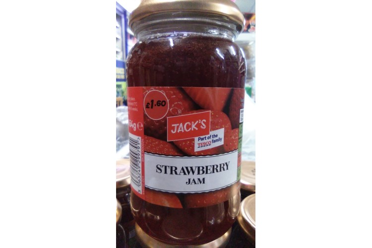 Jack's STRAWBERRY JAM 454g