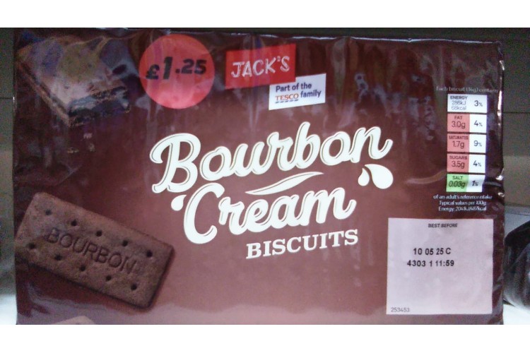 Jacks Bourbon Cream 400g