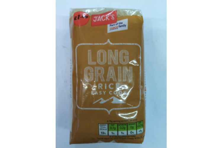 Jacks Long Grain Rice Easy Cook 500g