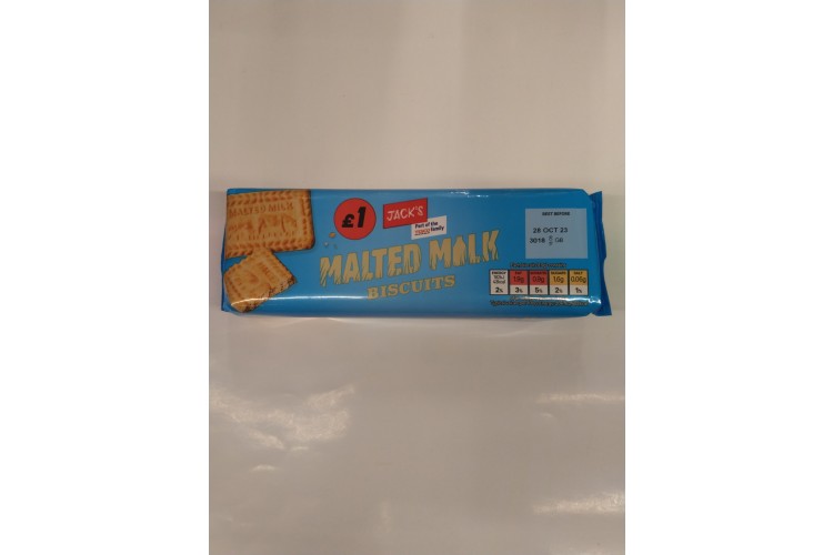 Jacks Malted Milk Biscuits 200g