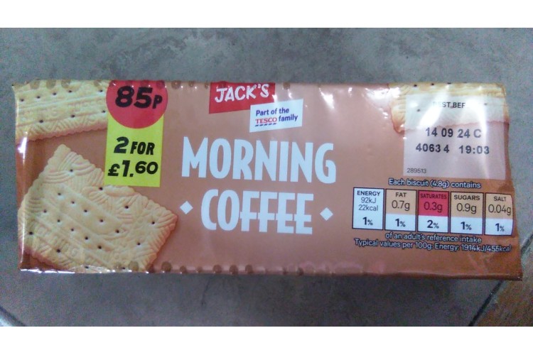 2 For £1.60 Jacks Morning Coffee 150g