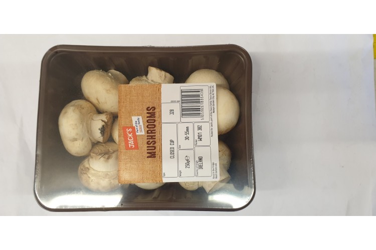 Jacks Mushrooms 250g