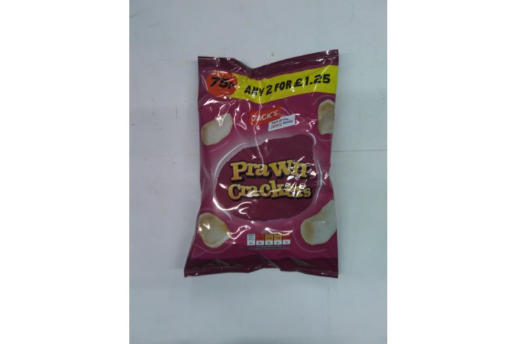 Jacks Prawn Crackers Any  2 for £1.25 35g